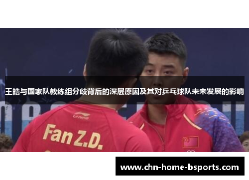 王皓与国家队教练组分歧背后的深层原因及其对乒乓球队未来发展的影响