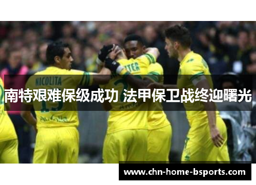 南特艰难保级成功 法甲保卫战终迎曙光 南特艰难保级成功 法甲保卫战终迎曙光